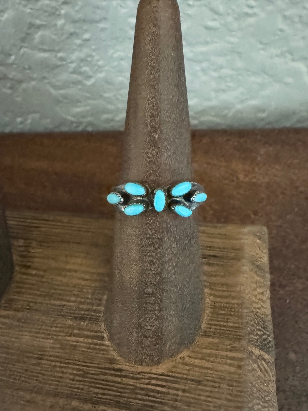 Vintage Turquoise Zuni Ring